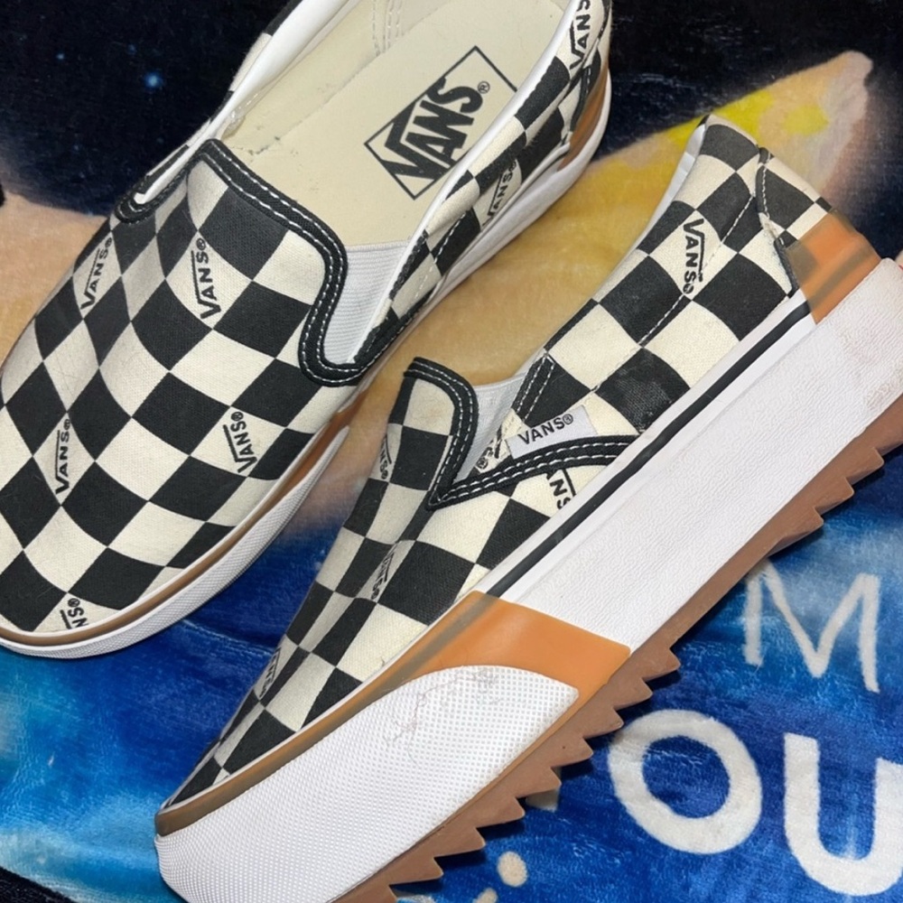 Vans Checkered Slip-On Sneakers